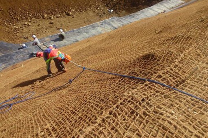 Coco mesh represents a significant advancement in sustainable construction materials